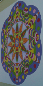 mandala en el Botánico