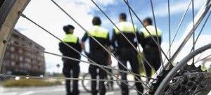 Policía en bici
