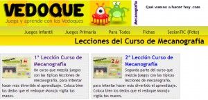 vedoque mecanografía